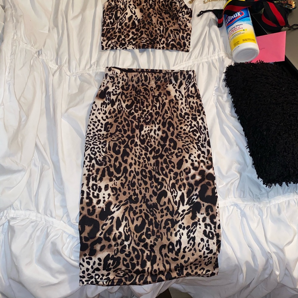 Two piece cheetah